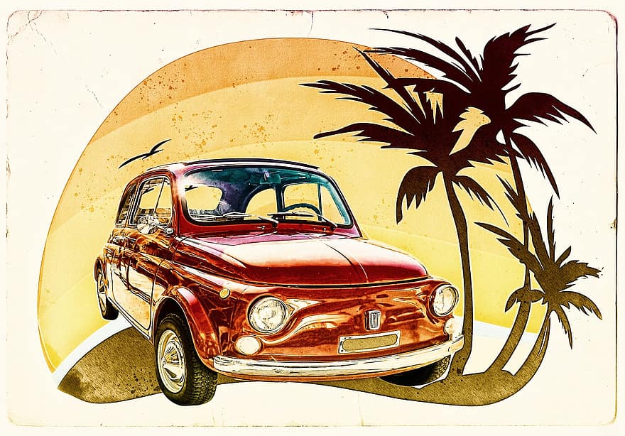 samochód, klasyczny, pojazd, sztuka, placet, Lata budowy 1967-1972