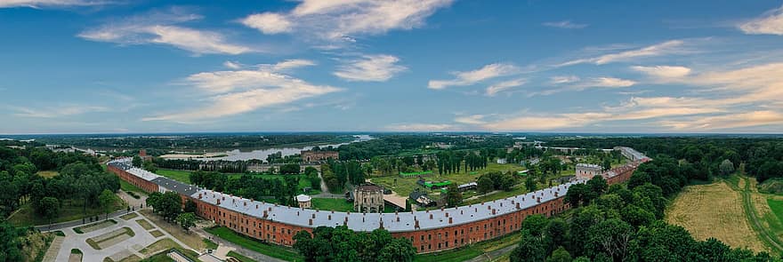 fortăreață, panoramă, Cetatea Modlin, călătorie