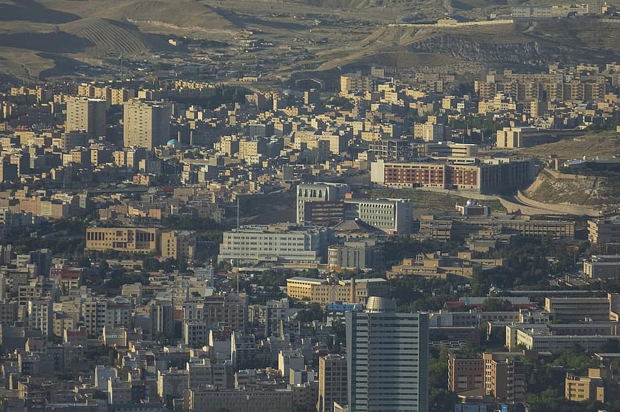 architecture de paysage, Iran, Tabriz, design urbain, province de l'Azerbaïdjan oriental, la vie, détail, belle ville, Asie, mode de vie, Voyage
