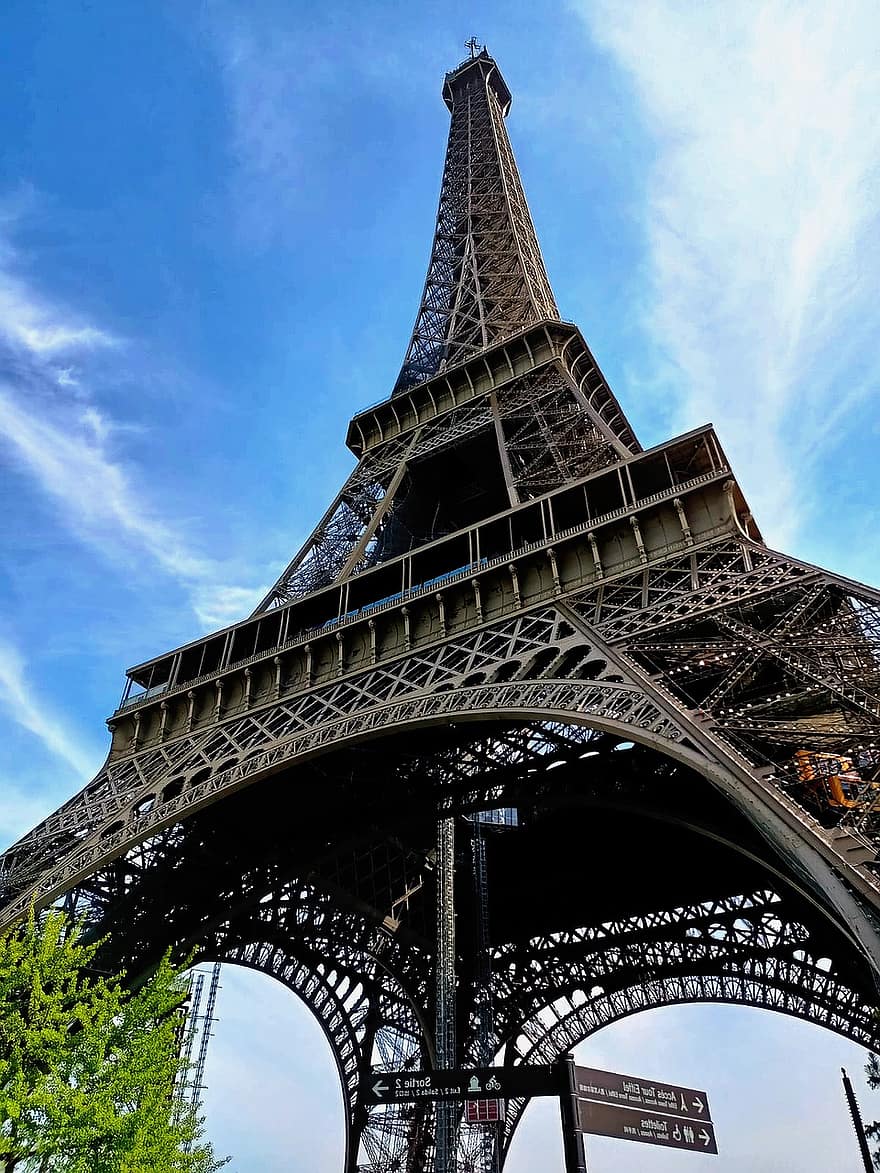 Eurooppa, Ranska, Pariisi, torni, kuuluisa, Eiffel torni, monumentti, arkkitehtuuri, matkustaa, kuuluisa paikka, matkailu
