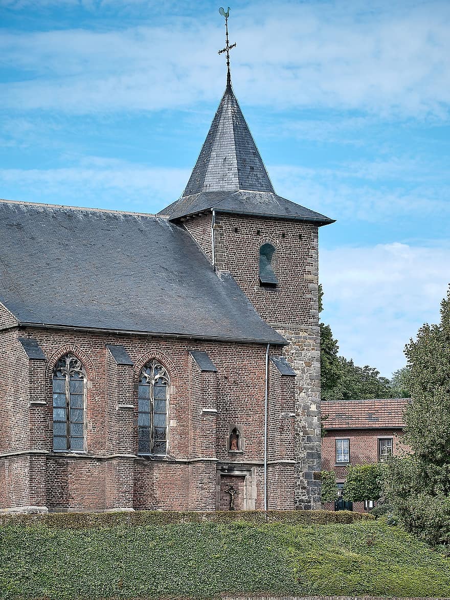 kirkko, kappeli, arkkitehtuuri, rakennus, uskonto, Limburg