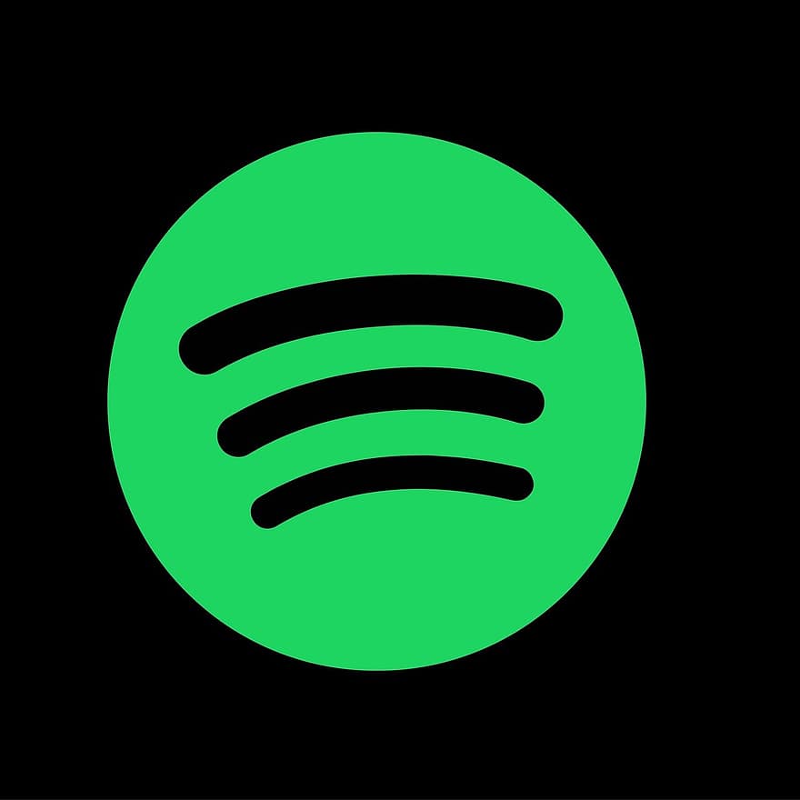 Spotify, Internet, transmissão, conectados, música, rede, logotipo