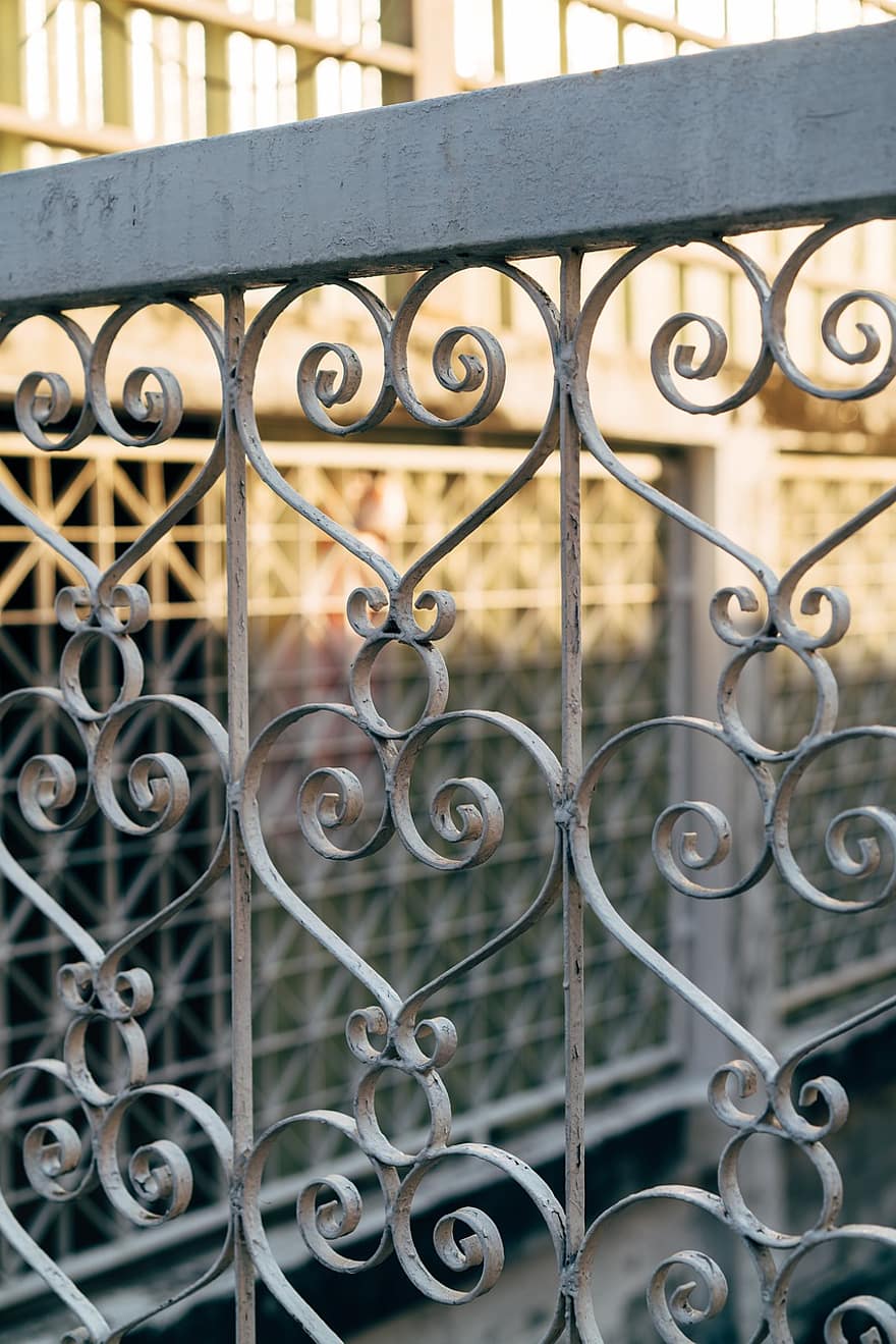 kovová brána, Železná brána, obrábění kovů, kovový dekor, umění, architektura, dekorace, Design brány, plot, ornament, kované železné brány