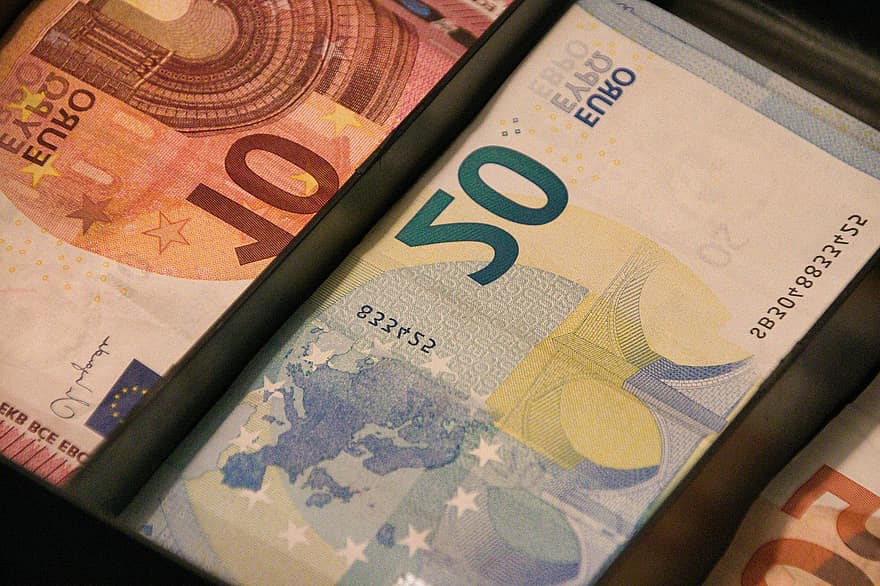 penger, euro, finansiere, sparing