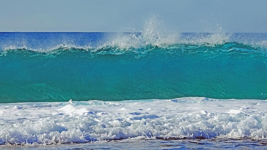 Sea, Waves, Coast, Beach, Ocean, Sea Foam, Splash, Spray, Shore, Seascape, wave