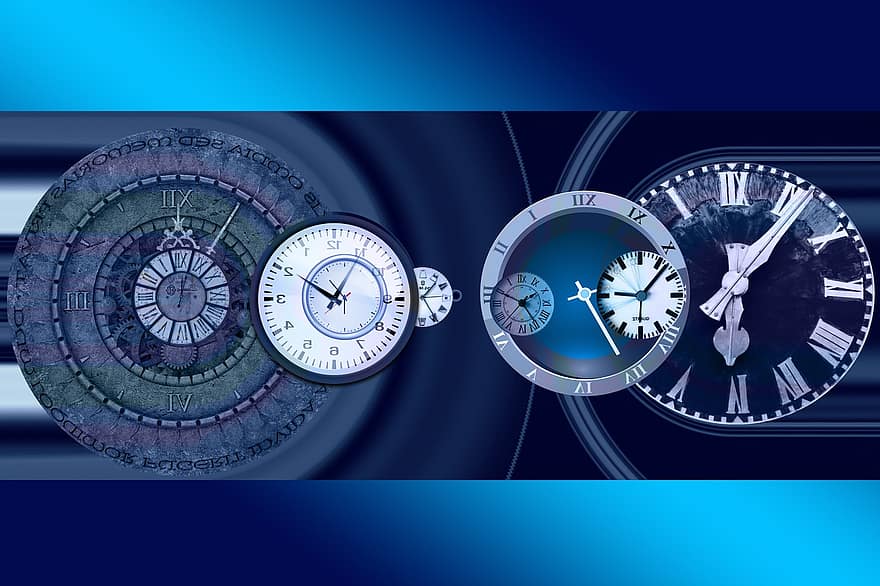 klokke, urskive, nåværende, år, århundre, minutter, øyeblikk, måneder, perspektiv, planlegger, psykologi