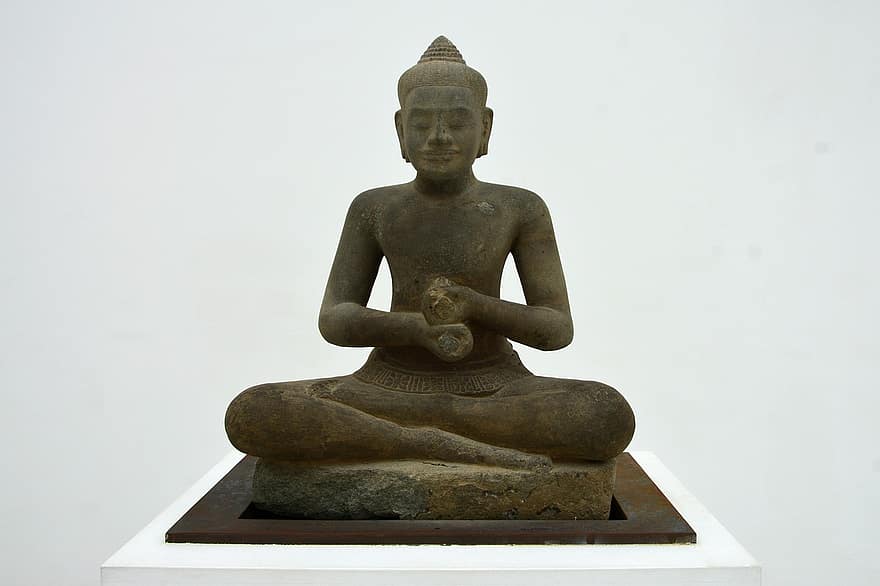 Buda, temple, artefacte, antiguitat, obra d'art, budisme, religió, estàtua, espiritualitat, escultura, meditar