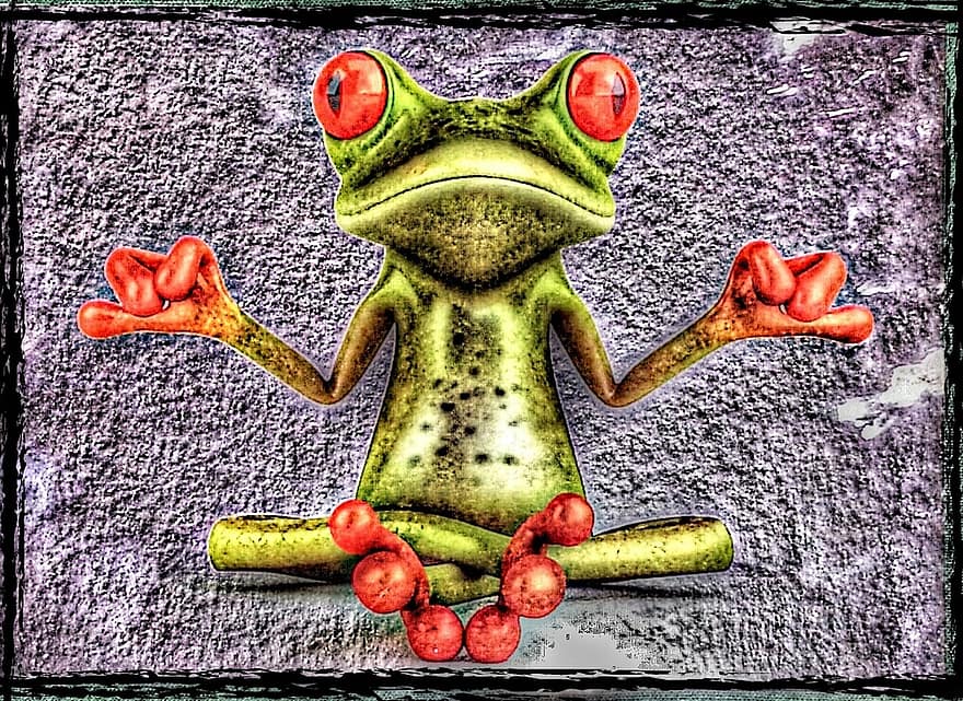 жаба, медитація