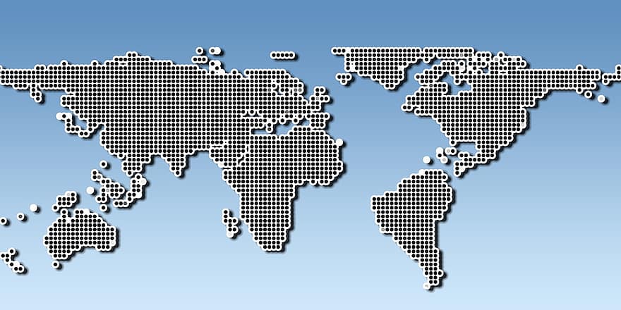 Kontinente, Erde, Globus, global, Welt, International, Weltkarte, Nachrichten, Globalisierung, Land, Weltreise