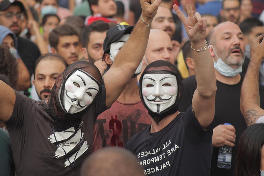 Liban, rewolucja, protest