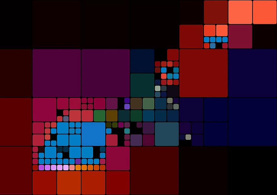 Colorful, Desktop Background, Digital, Color, Chromaticity Diagram, Hue, Line, Diamonds, Square, Arrangement