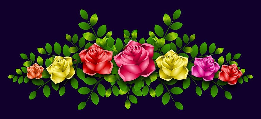 hoa hồng, những bông hoa, hoa, chi nhánh, cây, vườn, mùa xuân, Thiên nhiên, dịu dàng, cảm giác, bó hoa