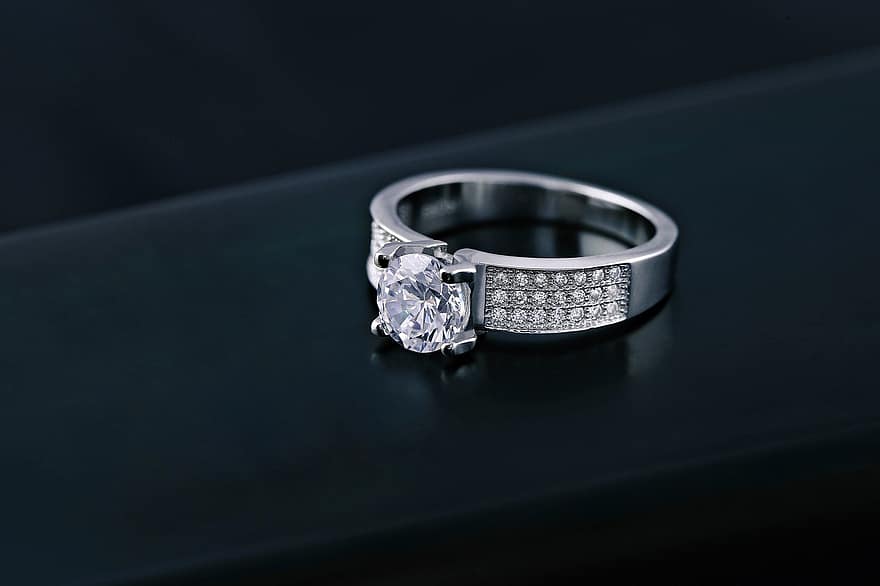 prsten, diamantový prsten, šperky, angažovanost, svatba, pramen, Pánské prsteny