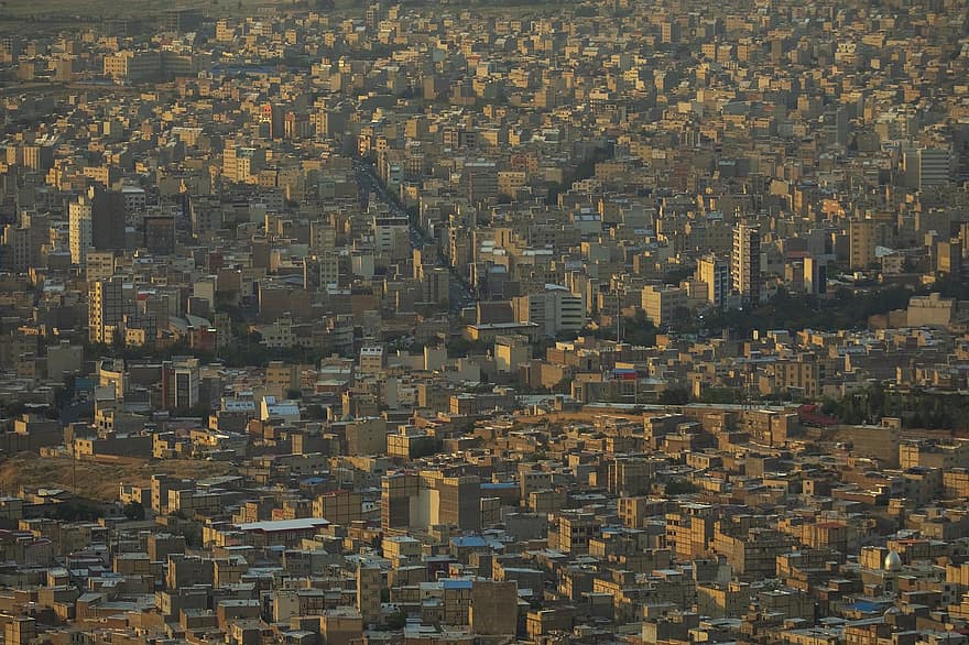 by, iran, urban design, landskabs arkitektur, bygninger, urbanisme, Tabriz, østlige aserbajdsjanske provins, Asien