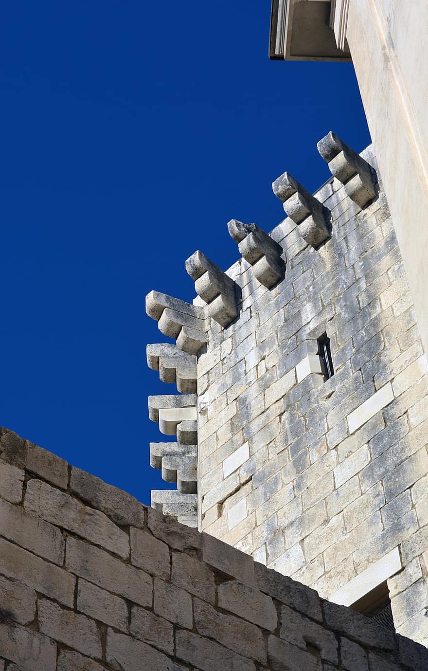 die Architektur, Turm, Schloss, Teilt, Kroatien, römisch