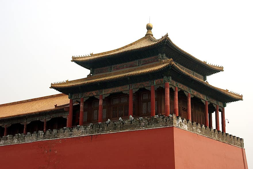 ciudad Prohibida, China, arquitectura china, Beijing, palacio, Palacio Imperial
