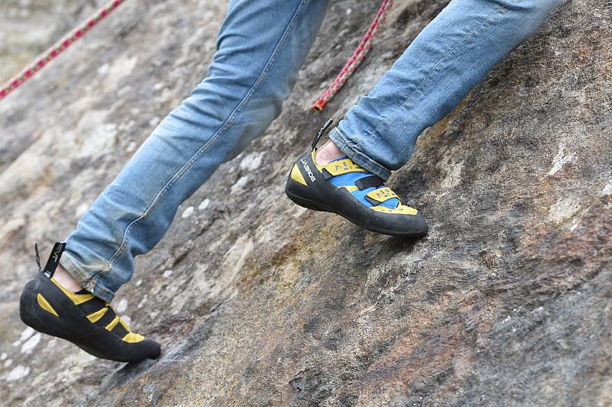 zapatos de escalada, alpinismo, alpinista, subida, escalador de rocas, escalada de roca, ágil, resistencia, deporte