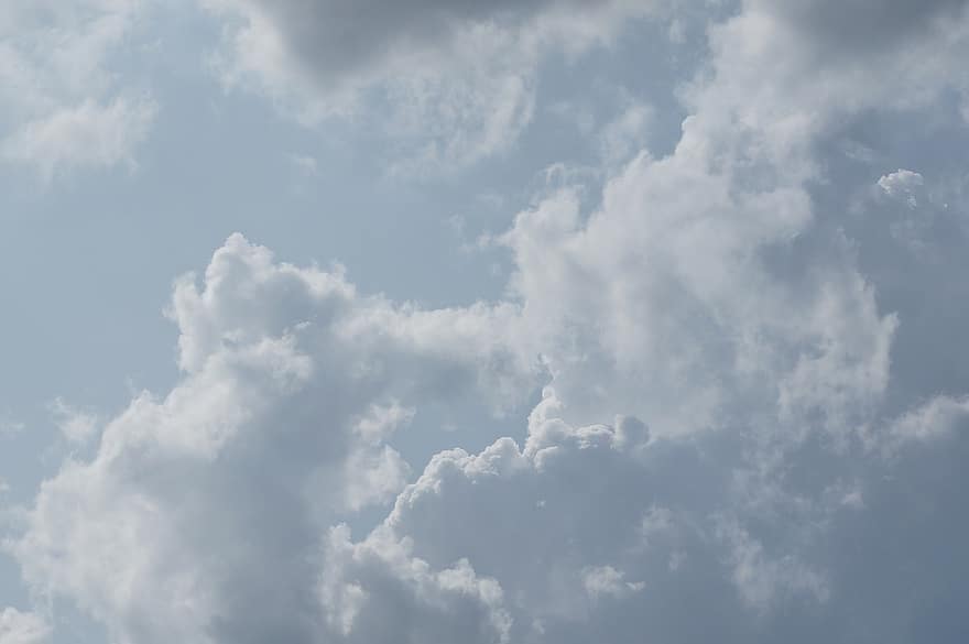 cel, núvols, Cúmulus, fons de pantalla