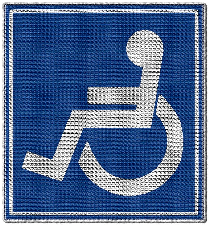 Rollstuhl, deaktiviert, Behinderung, Rollstuhlfahrer, körperliche Behinderung, Schild, rolli, Schwerbehinderte, Lame, Zeichen, Logo