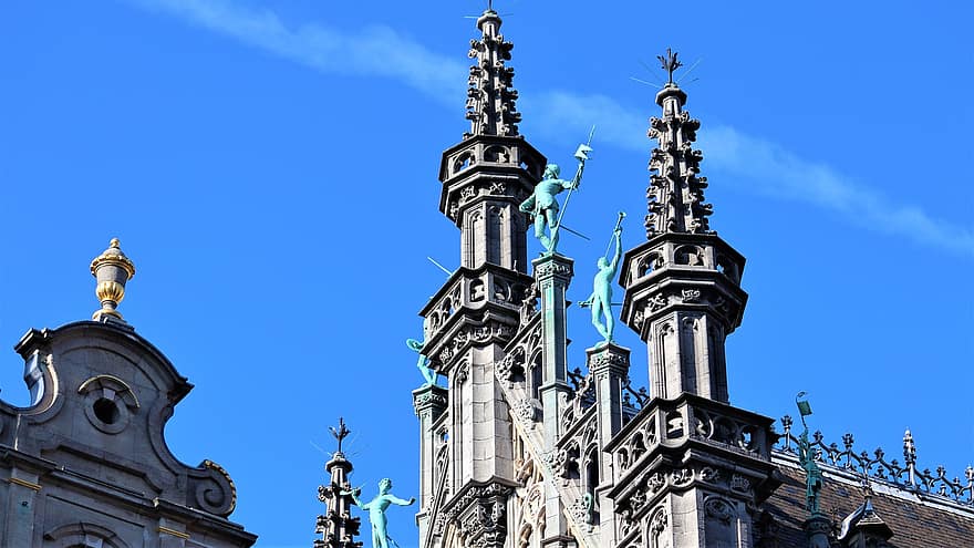 großer Platz, Brüssel, Belgien, Museum, die Architektur, Reise, Tourismus, berühmter Platz, Christentum, Religion, Gebäudehülle