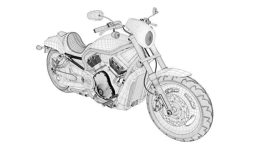 Harley, davidson, moto, motocicletes, Harley Davidson, màquina, vehicle de dues rodes, motocicleta antiga, vehicle, representació