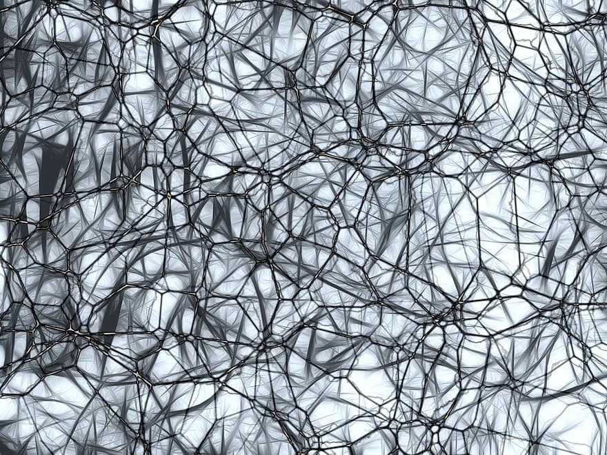 neurony, komórki mózgowe, Nachahmnung, struktura mózgu, mózg, sieć, witka, przędza, papierowa chusteczka, fabryka oczek, integracja