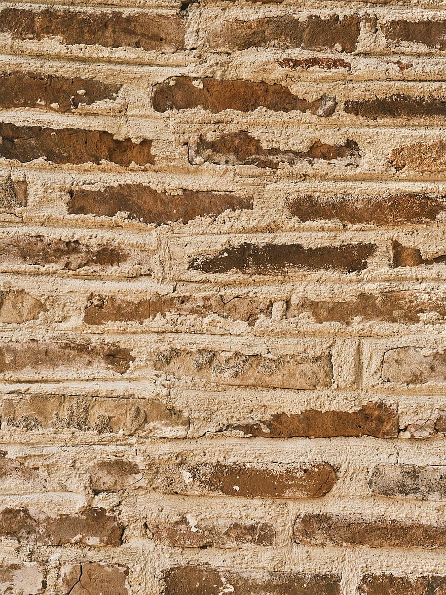 muur, steen, gebouw, blok, oppervlakte, gips, cement, decor, macro, dichtbij, patroon