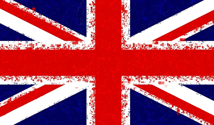 Union Jack, london, flagga, Storbritannien