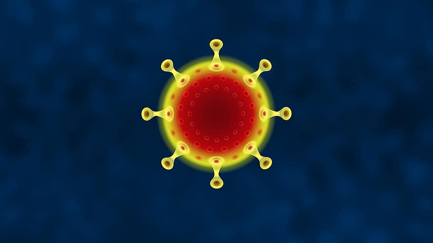 koronavirus, corona, virus, symbol, pandemi, epidemi, sykdom, infeksjon, covid-19, Wuhan, immunforsvar
