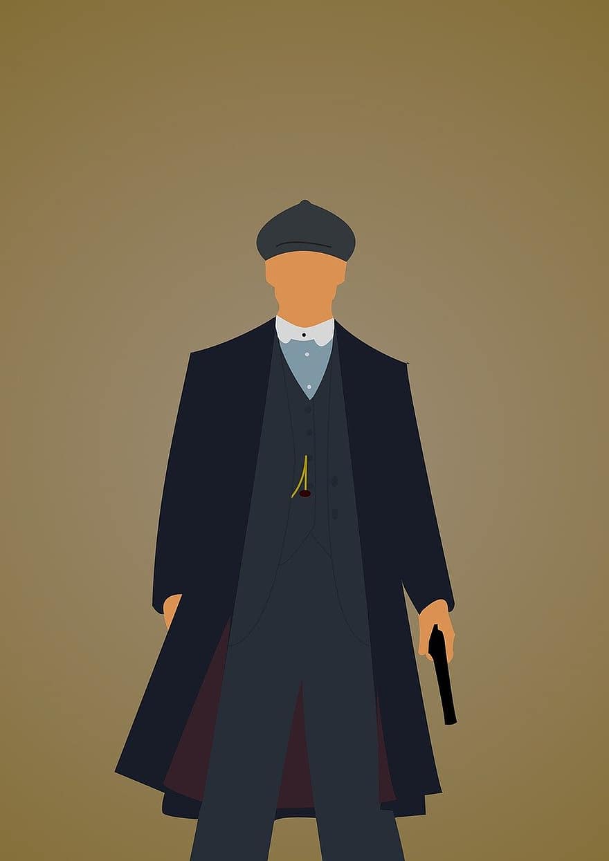 Peaky Blinders, Tommy Shelby, spitze, Tapete, serie, Mann