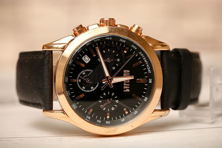 rellotge de polsera, veure, temps, hores, minuts, rellotge, accessori, moda, dissenyador
