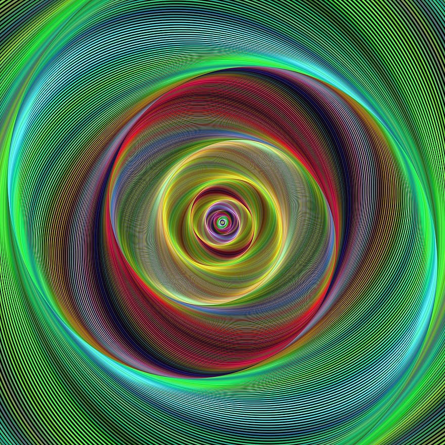 spiralformet, vortex, fraktal, gengive, hvirvel, snurre rundt, vride, design, form, bevægelse, dekoration