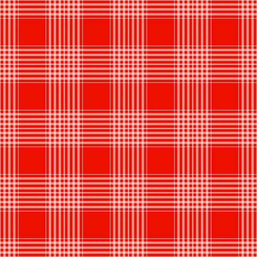 Checks, Tartan, Plaid, Red, Wallpaper, Background, Swatch, Paper, Material, Fabric, Pattern