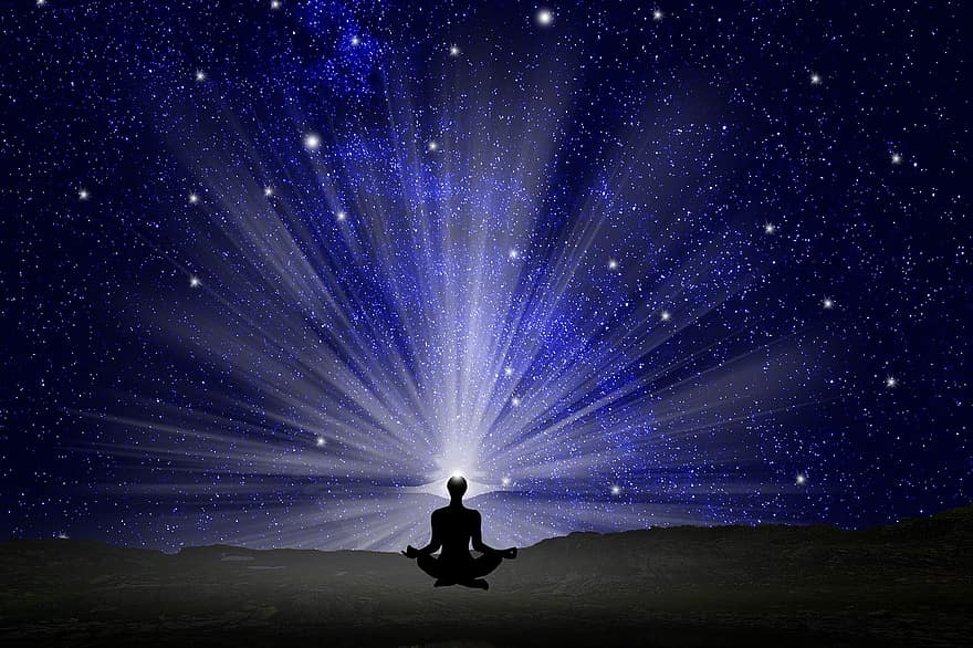 meditasjon, sinn, tankefullhet, yoga, helbredelse, åndelig