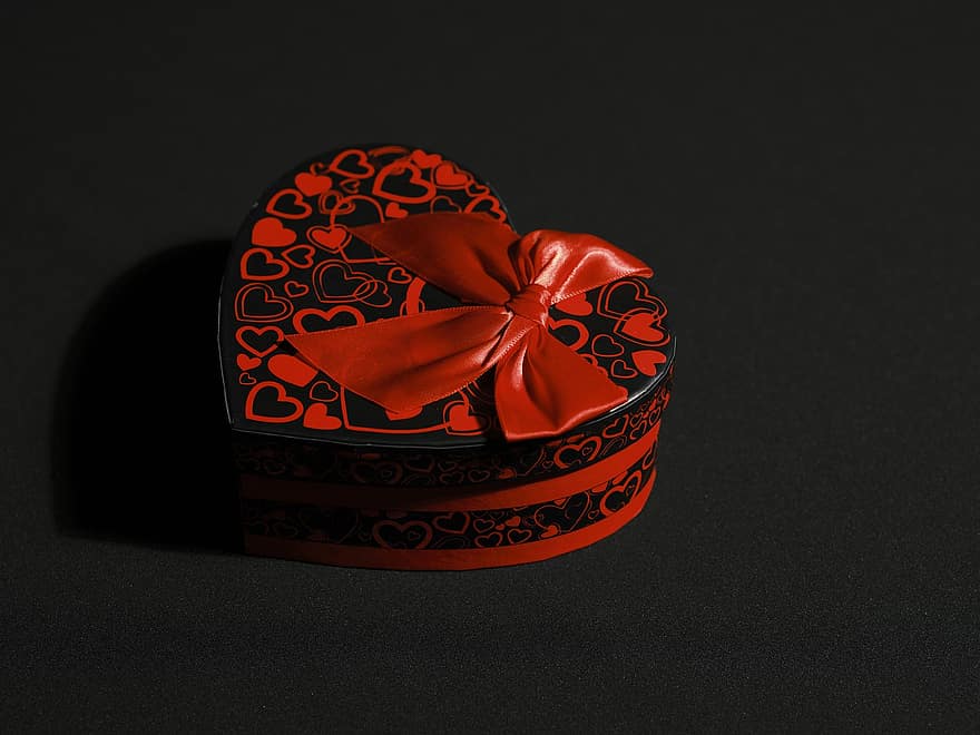 présent, amour, romantique, surprise, La Saint Valentin, cadeau, décoration, fête, anniversaire, arrière-plans, romance