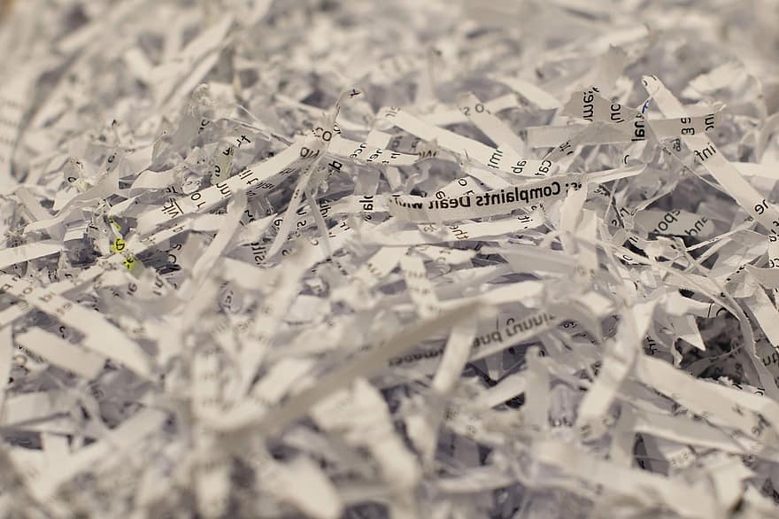 papier, shredder, versnipperen, recycling, vertrouwelijk, besnoeiing, versnipperd, stukje, verspilling, vuilnis