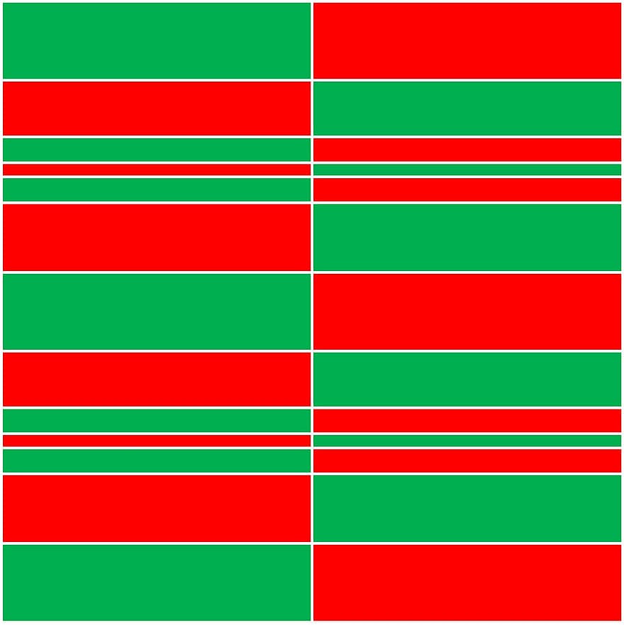 Weihnachten, Farben, rot, Grün, Weiß, Blöcke, hell, beschwingt, geometrisch, Design, Muster