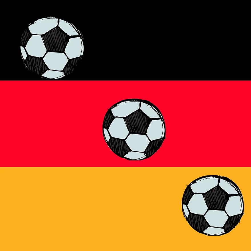 Germany, Em, Flag, Black Red Gold, National Colours, Europe, World Cup, France, Berlin