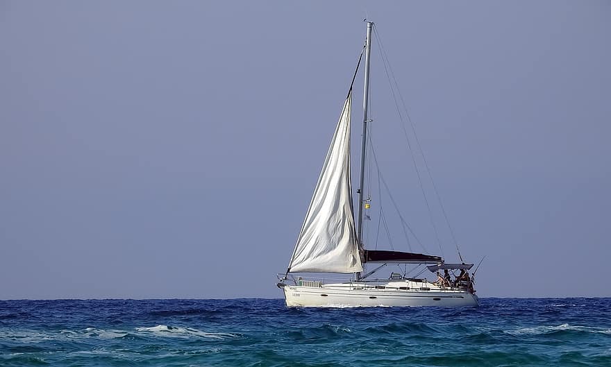 Boat, Sailboat, Sea, Travel, Leisure, sailing, yacht, sail, nautical vessel, sailing ship, yachting