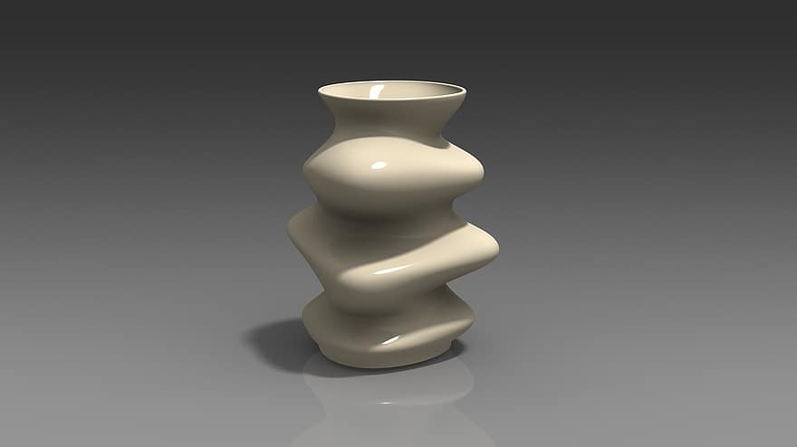vaso, ceramica, argilla, decorazione, design, creatività