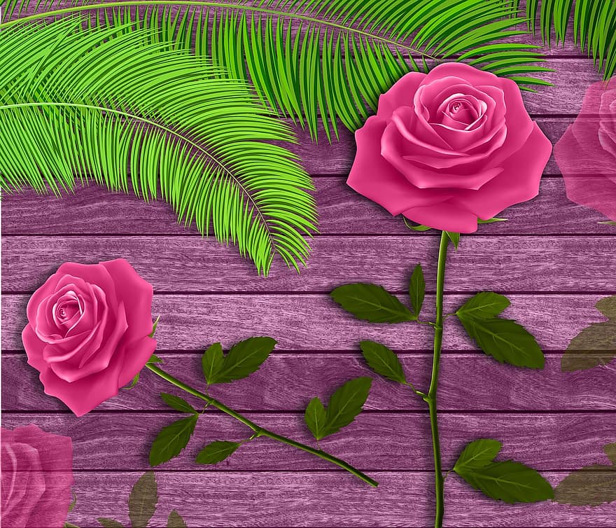 fiori, legna, sfondo, Rose, fiore, struttura, sfondo romantico, romantico, petalo, primavera