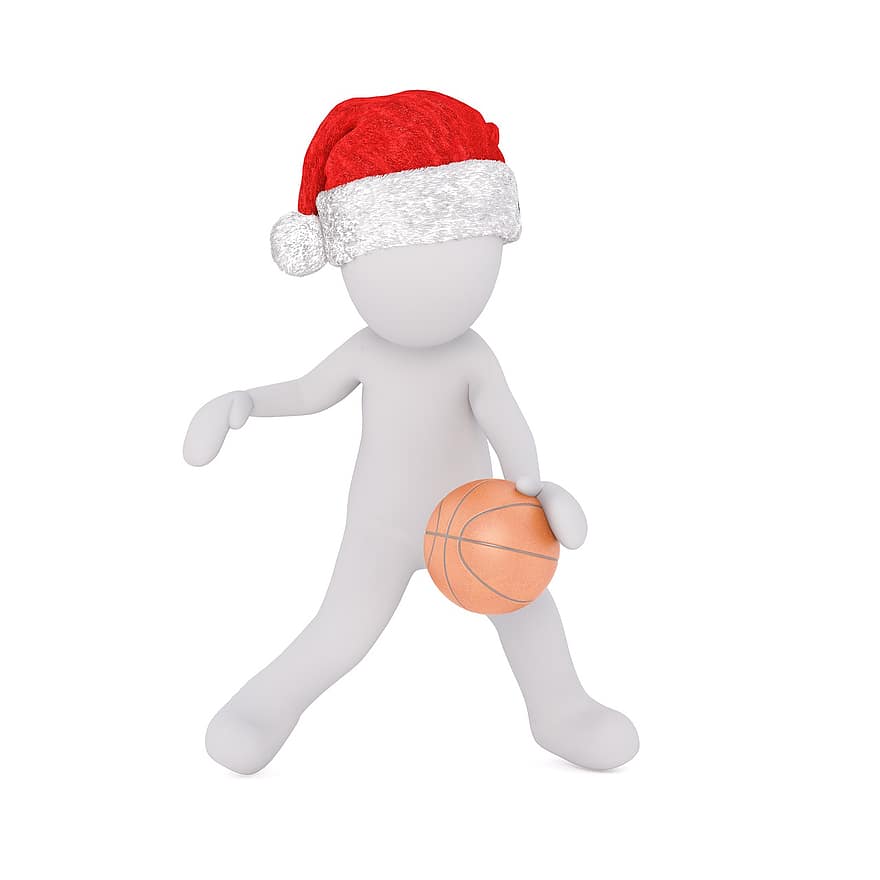 pallacanestro, giocare, dribblare, azione, movimento, sport, sport con la palla, tempo libero, su, in forma, Natale