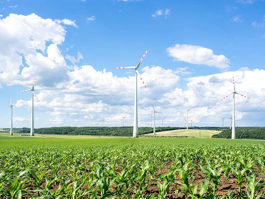 austria, vindmøller, vindturbiner, Mistelbach, vindkraft, alternativ energi, bærekraftig energi, vind farm, miljø, landskap, vindturbin