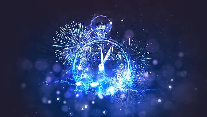 New Year, Pf, Pour Féliciter, New Year Day, Year, New, Celebration, Happy, New Year's Greetings, Wallpaper, Background