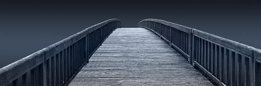 πανό, γέφυρα, επιτυχία, πρόοδος, ταξίδι, μπλε πανό