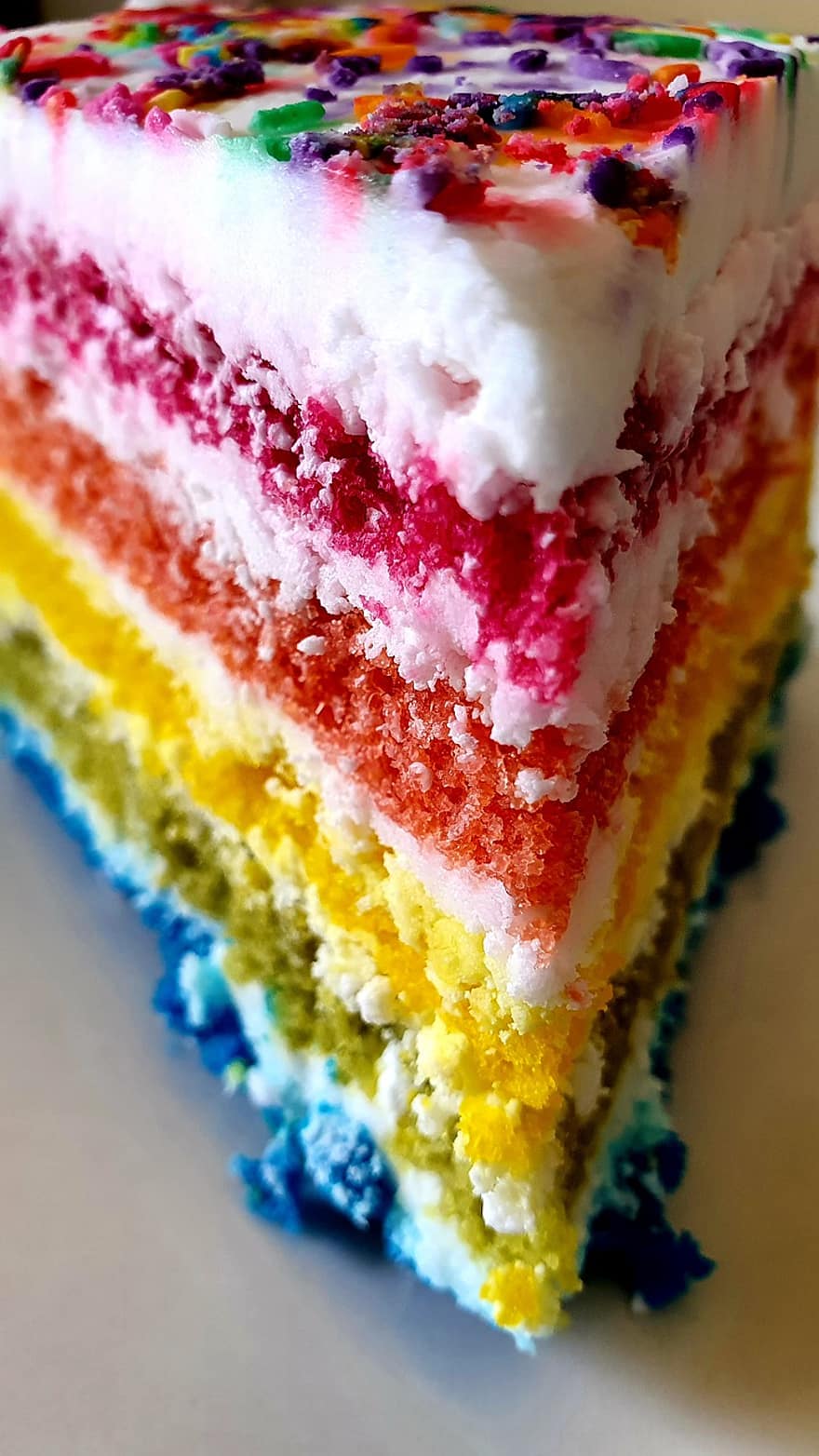 torta, sütés, pékség, szivárványos sütemény, szivárvány, színes, homoszexuális