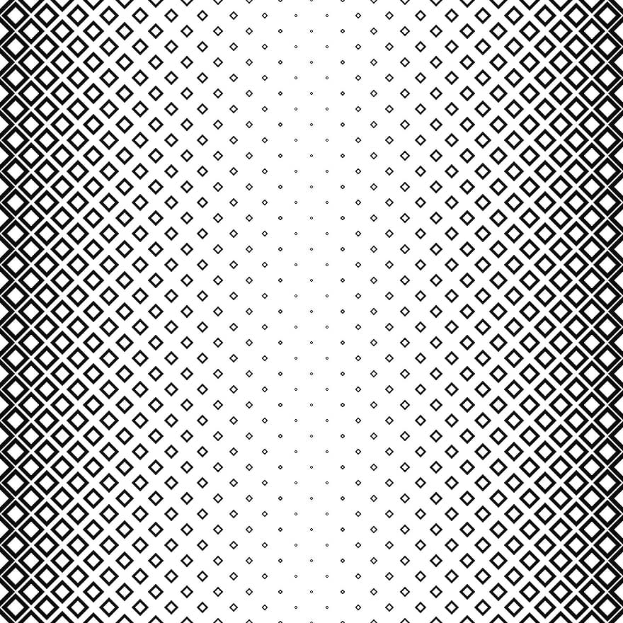 firkant, diagonal, mønster, monokrom, baggrund, sort, hvid, monokromatisk, sort og hvid, motiv, kulisse