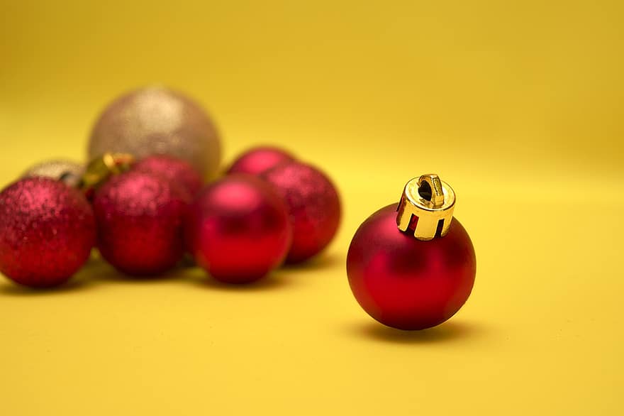Ornament, Weihnachten, rot, Kugel, dekorativ, Urlaub, Jahreszeit