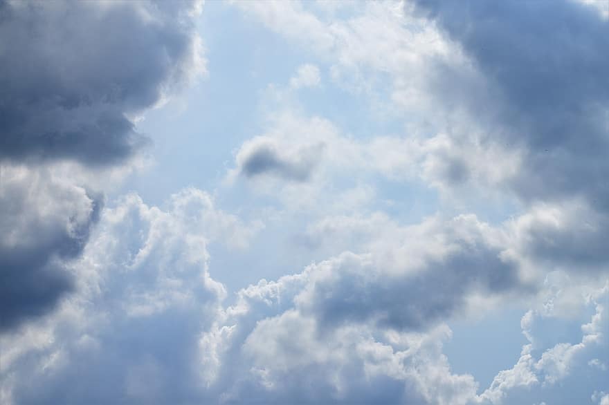 Cobertor de Nuvens, cobertura de nuvens, nublado, céu, skyscape, por do sol, visibilidade, cênico, natureza, natural, clima