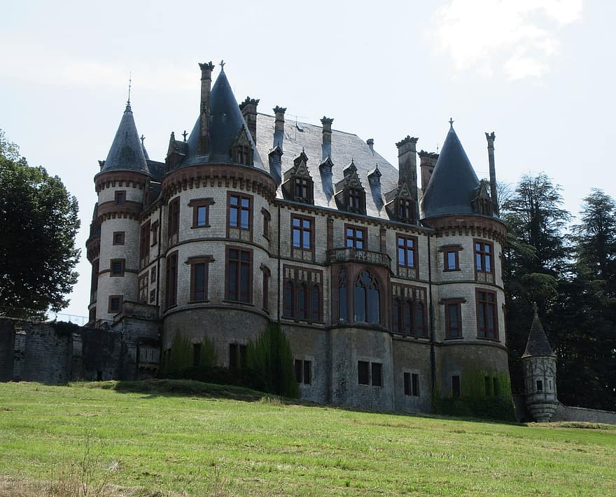 замък, феодално имение, архитектура
